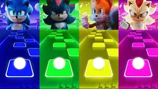 Sonic The Hedgehog ⛔️ Shadow The Hedgehog ⛔️ Tails ⛔️ Super Shadow || Coffin Dance Cover