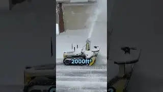 This Robot Can Clean Yard Snow