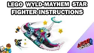 Wyld Mayhem Star Fighter - Building Instructions - The LEGO Movie 2 - LEGO Set 70849