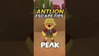 EASY Antlion ESCAPE in Peak! 🦟⛰️