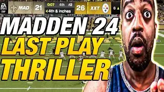 MUT 24 - FUMBLE KICKED 20 YARDS!!! - LAST PLAY DECIDES THE GAME!!! - COMEBACK THRILLER!!!!