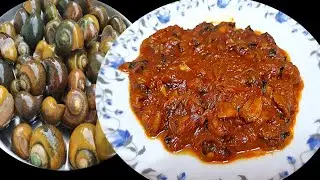 Easy Snail Curry Recipe /  খুব অল্প সময়ের মধ্যেই বানান উপকারি শামুকের কষা