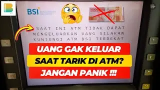 BSI ATM ERROR‼️ Money Won't Come Out, This Message Appears! (Find the Nearest BSI ATM)