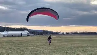 Kiting at Jersey Shore Airport 3-22-22