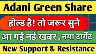 adani green share latest news / adani green energy share analysis / share news today / share target 
