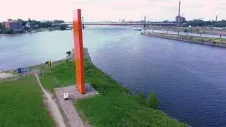 Hochwasser an der Rheinorange