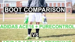 Adidas Ace16 +Purecontrol vs Adidas Ace16.1 Primeknit- Comparison, Play test, Review