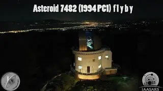 7482 (1994 PC1) asteroid flyby on 18 Jan 2022 from Kryoneri Observatory