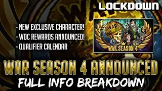 TWD RTS: War Season 4 Announced, New War Exclusive Character! The Walking Dead: Road to Survival
