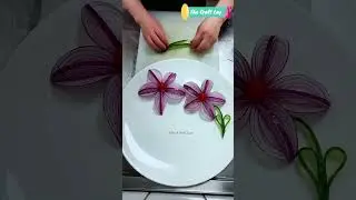 Creative Plate Decoration Flowers &ndash; Simple & Beautiful! Try It Now! 🌸🍽️