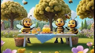 The Busy Bee Picnic | Best Kids Rhymes and Children&rsquo;s Songs Collection