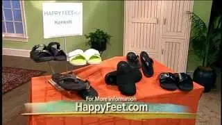 Kenkoh Massage Sandals - Happy Feet Plus on Daytime TV