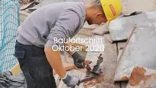 Oktober 2020 - Baufortschritt Das Lebendige Haus Alte Post Wien