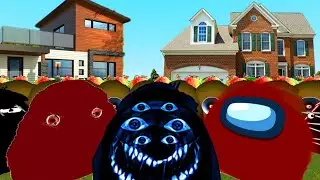 Angry Munci Family Vs Towers In Garry's Mod! (Park 6)
