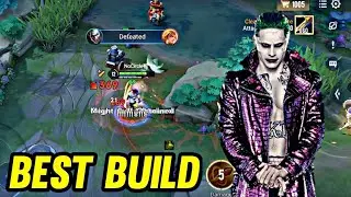 AOV : JOKER GAMEPLAY | BEST BUILD - ARENA OF VALOR