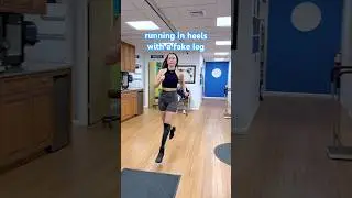 Maddy, BK Amputee, Walks & Runs in Heels with Adjustable Prosthetic