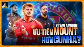 V&Igrave; SAO AMORIM ƯU TI&Ecirc;N MASON MOUNT HƠN CẢ CUNHA Ở MAN UNITED?