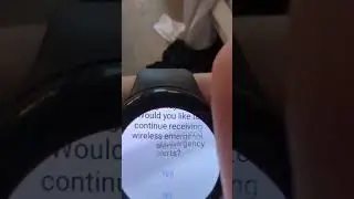 Amber alert on Pixel Watch
