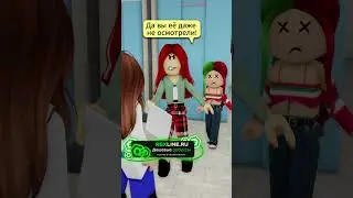 LARISA PRETENDS TO BE A DOCTOR! #shorts #roblox