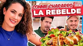 CONNIE CHAPARRO, EL PRECIO ES SOLO UN NÚMERO 🫰 I Pollo crujiente con ensalada I Studio Cocina
