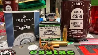 243 Winchester - Tikka T3 - final load development - Lapua brass - IMR4350 - Bart’s custom bullets