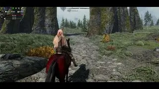 Skyrim Affectionate - SmoothCam Preset Example Horse Archery