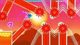 Geometry Dash [2.1] - Sunset Sandstorm by chron44 100% (Extreme Demon)