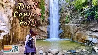 TRAIL CANYON FALLS |  Waterfall Hike Near Los Angeles | Canyon Trail Adventure