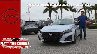 Is the refreshed 2023 Nissan Altima SR better sedan than competition? Review and drive.