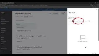 Test Chat | Brief Presentation