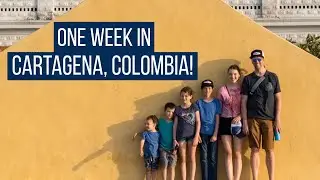 Our family in CARTAGENA, COLOMBIA I Old city, salsa, weird massage & diving!