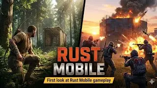 First Look at RustMobile Gameplay