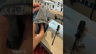 Hem jeans with little to no sewing experience