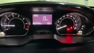 Como resetar o veloc&iacute;metro parcial Peugeot 208 Griffe 2015
