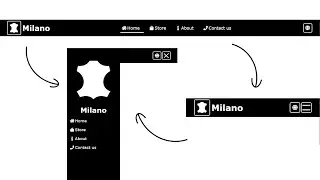 How to Responsive Header With HTML, CSS and JS