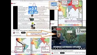Potres ispunilo se - Earthquake fulfilled - M 7.7 Myanmar Thailand 27-28.3.2025. ---  Manila