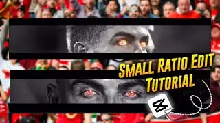 New Viral Small ratio edit tutorial on capcut ✨