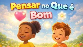 👉 Música Infantil Cristã | Pensar no Que é Bom | Com Jesus
