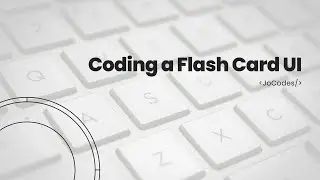 Coding a Flash Card UI | Frontend Developer Roadmap Projects