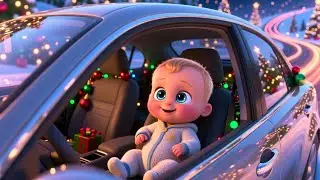 Xmas Car Parade w Baby 🎄🚗 Fun Holiday Song for Kids | Christmas Music and Festive Fun Toddlers
