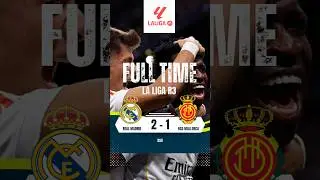 Real Madrid 2-1 RCD Mallorca: G&uuml;ler & Vinicius score in 2 mins to seal comeback #realmadrid #update