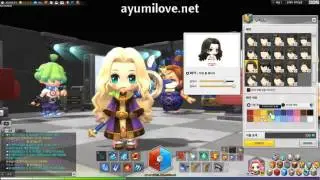 Ayumilove MapleStory2 Female Hairstyle (44 Styles x 20 colors)