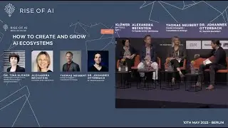 How to Create and Grow AI Ecosystems | Panel | Rise of AI Conference 2023