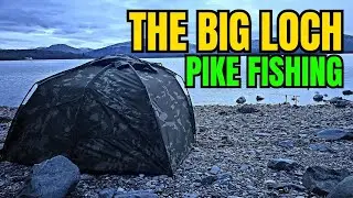 Ночная рыбалка на Большом шотландском озере 🎣 Рыбалка на щуку в Шотландии 🐊