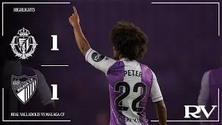 RESUMEN. J16| Real Valladolid vs M&aacute;laga CF #laligahighlights