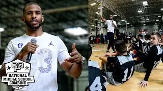 Chris Paul Motivational Speech at 2017 CP3 NMSC Camp - Chris Paul Basketball Advice