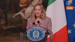 Meloni incontra Merz: 