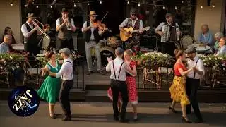 🎶 Gypsy Ska Orchestra &ndash; Jazz Manouche Swing & Balkan Ska Fusion at Caf&eacute; Terrace 🎻☕