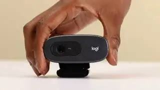 Webcam HD Logitech C270 com Microfone Embutido e 3 MP para Chamadas e Grava&ccedil;&otilde;es em V&iacute;deo Widescreen