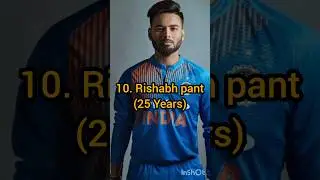 Top 10 Youngest cricketer in india #ytshorts #cricket